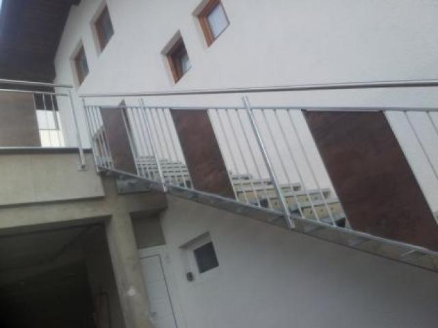 Holmtreppe aus Stahl verzinkt